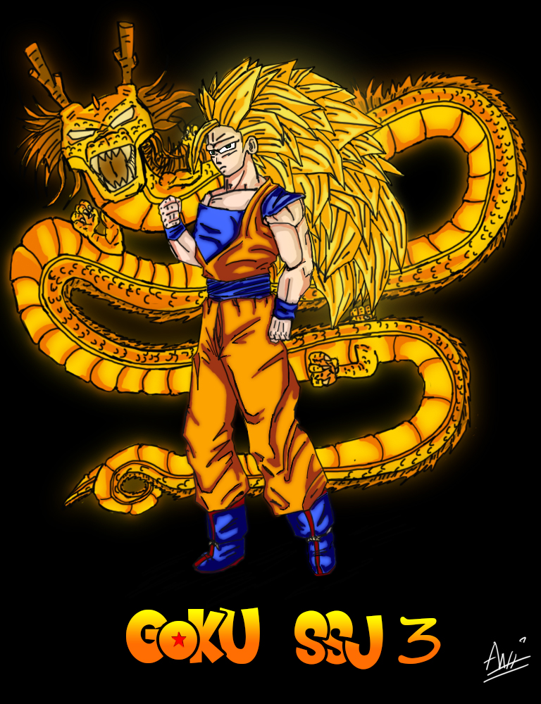 Goku Super Saiyan 3 by toonager on DeviantArt