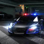 audi R8 police. NFS