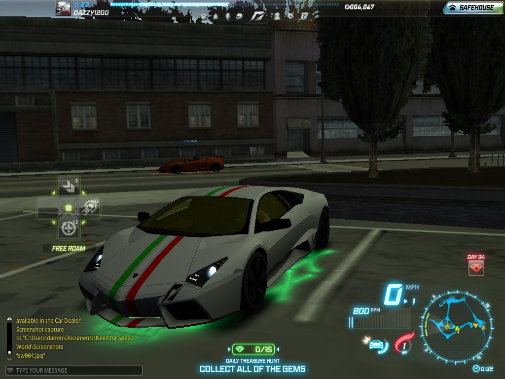 lambo revention. NFS world.