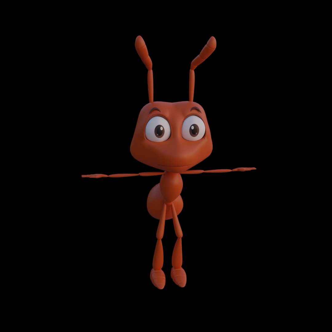 Ant Deviantart cute ant 3d model by Gulnazzzz on DeviantArt