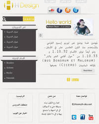 Wordpress template