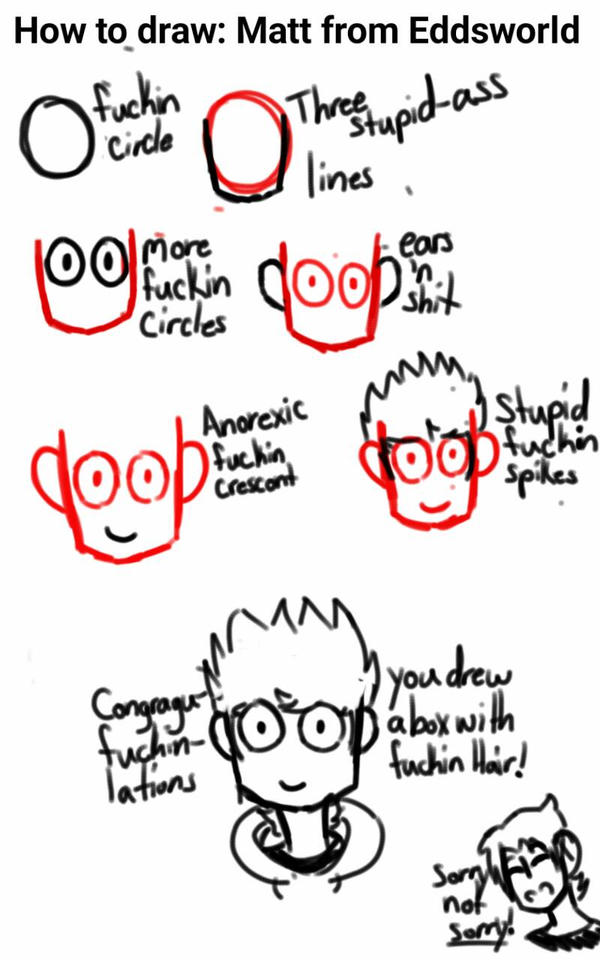 How to Draw Matt  Eddsworld 