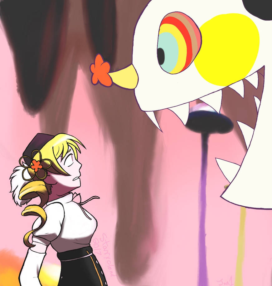 Mami's death by TenCandyCanes on DeviantArt