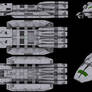 Battlestar Acropolis Model