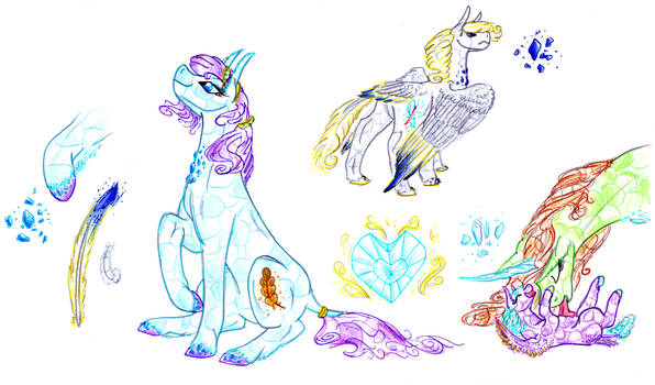 Crystal Ponies