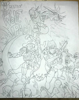 The Wolf Pack. (Detailed Cover)