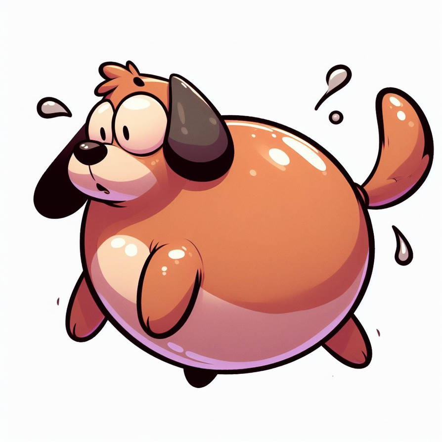 Bush Dog Inflatie Inflated Female Dog 3 by JaredtaylorMcguire on DeviantArt