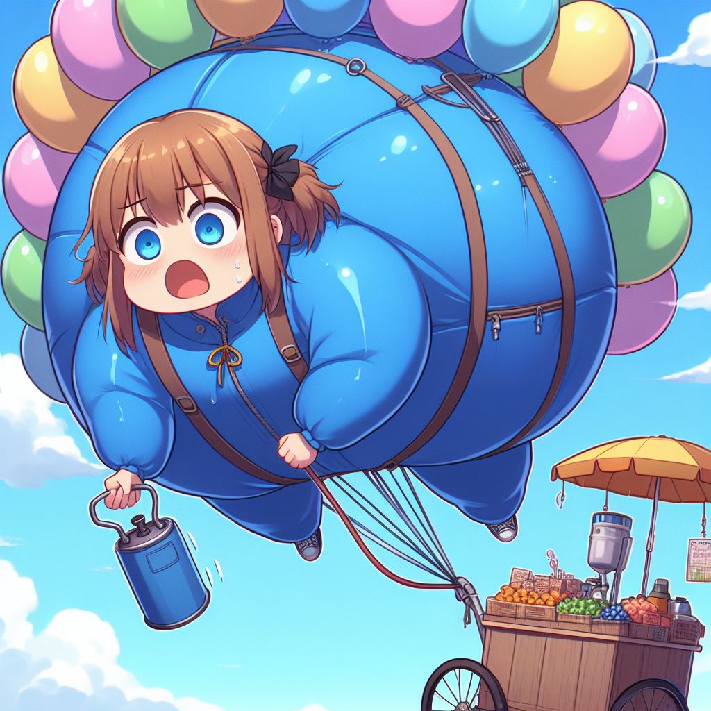 Inflated Girl 102 by JaredtaylorMcguire on DeviantArt