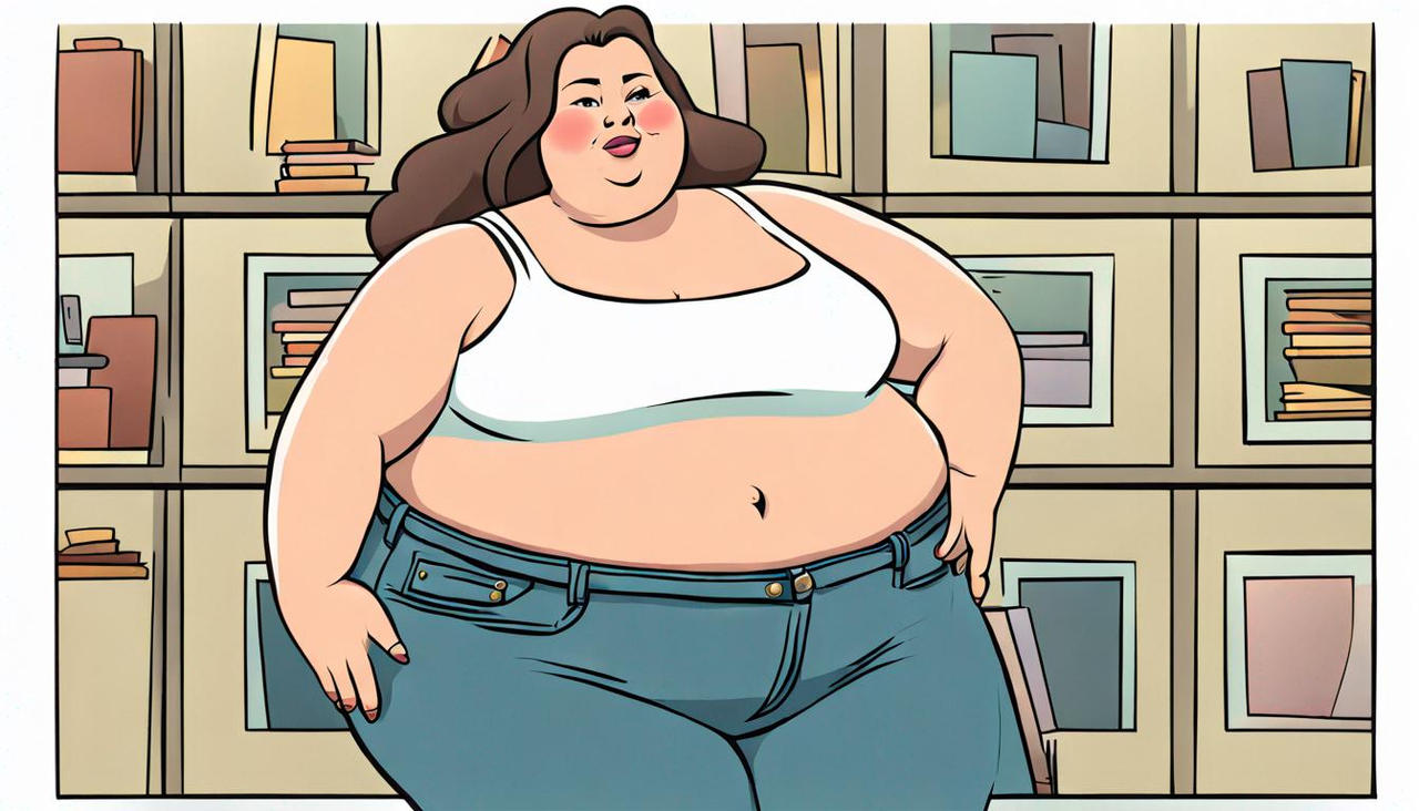 Obese Lady Deviantart Fat Obese Girl 9 by JaredtaylorMcguire on DeviantArt
