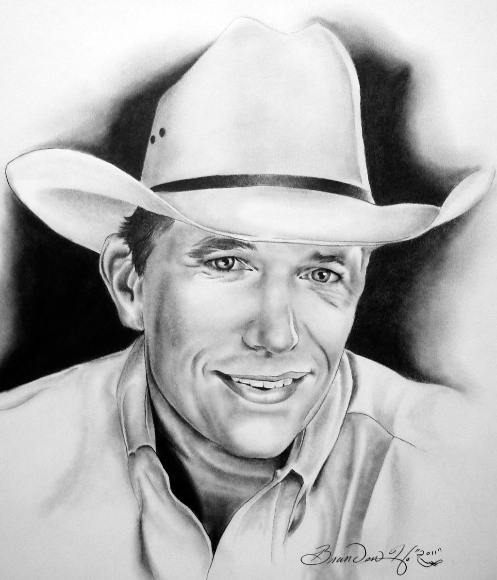 George Strait by 7Brandon3 on DeviantArt