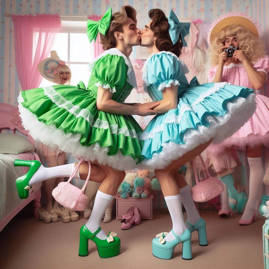 Ron and Matt's Sissy Playdate by The-Frilly-Salon on DeviantArt