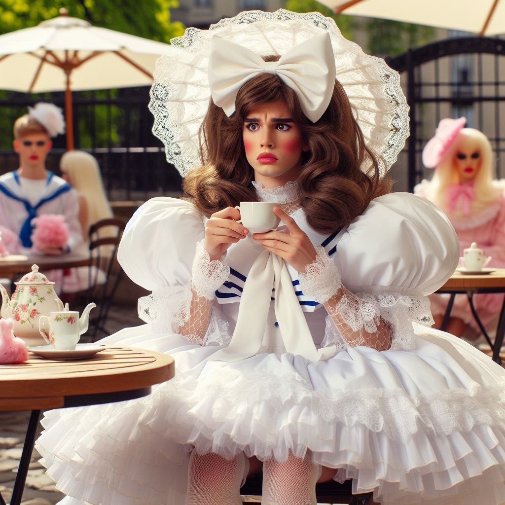 Sissy Tea by The-Frilly-Salon on DeviantArt