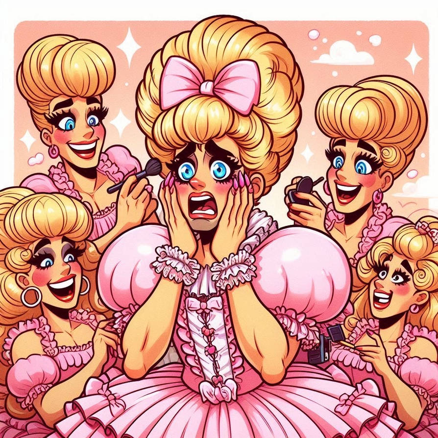 Cartoon Sissy Makeover By The Frilly Salon On DeviantArt cartoon-sissy-makeover-by-the-frilly-salon-on-deviantart