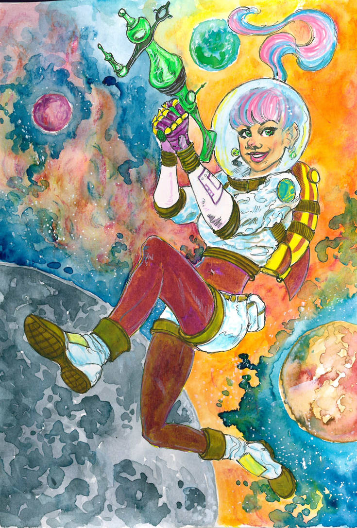 Space.Ranger by manyfacesart on DeviantArt