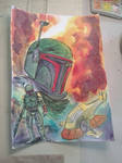 Boba Fett by manyfacesart