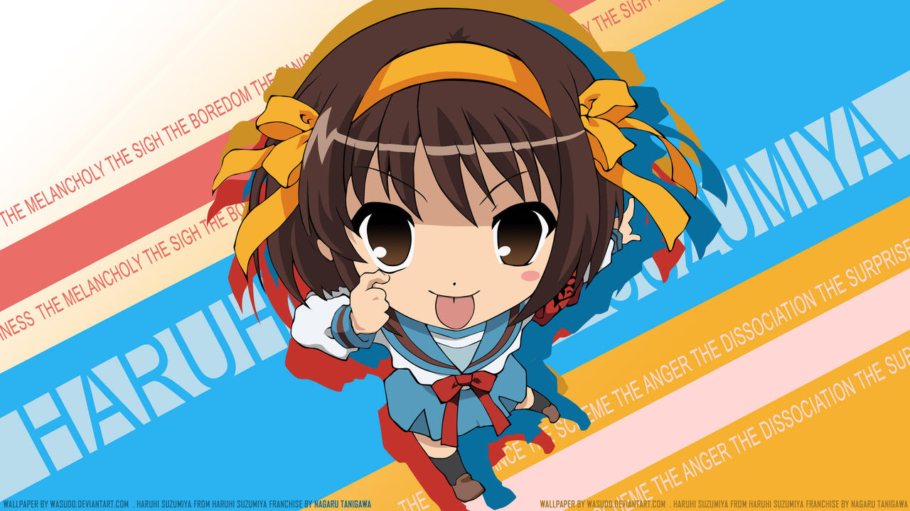Haruhi Suzumiya Wallpaper By Wasudo On Deviantart Haruhi Suzumiya Wallpaper By Wasudo On Deviantart