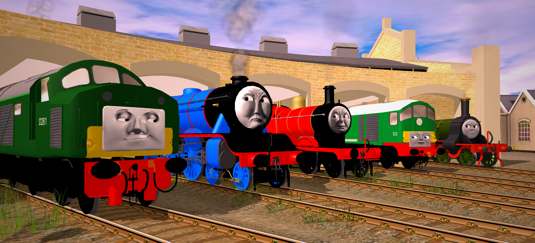D261 On Sodor by SethTheBlueEngine on DeviantArt