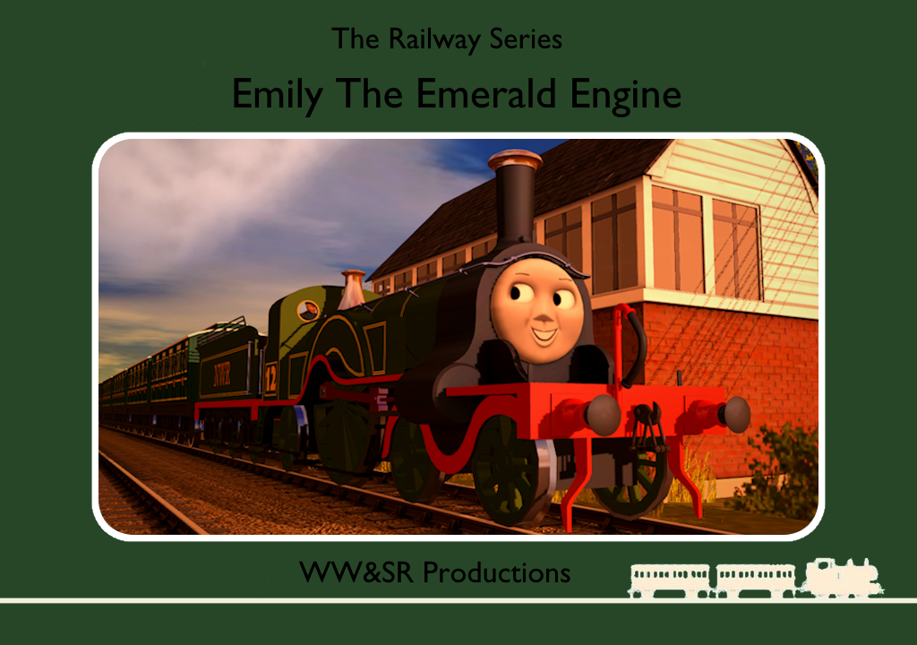 Emily The Emerald Engine RWS Book Cover (Fanmade) by SethTheBlueEngine ...