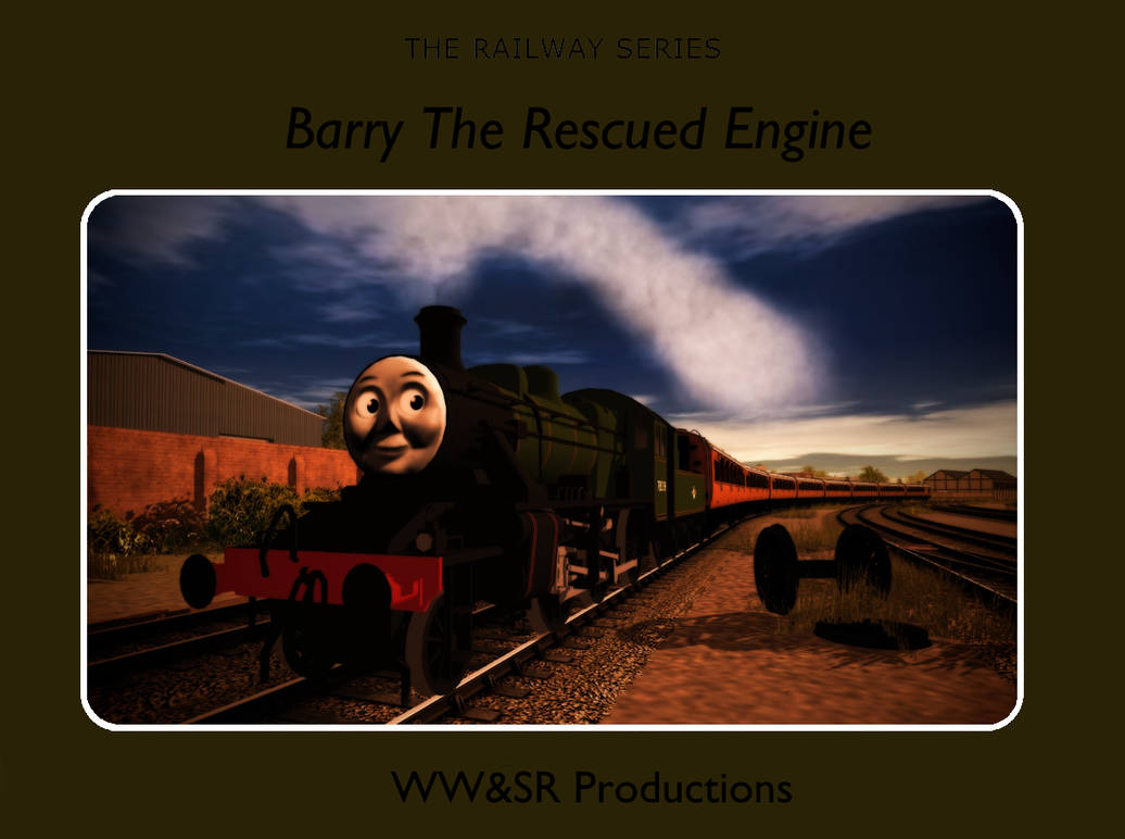 Barry Tender Engine (SGY) Barry The Rescued Engine Book Cover by SethTheBlueEngine on ...