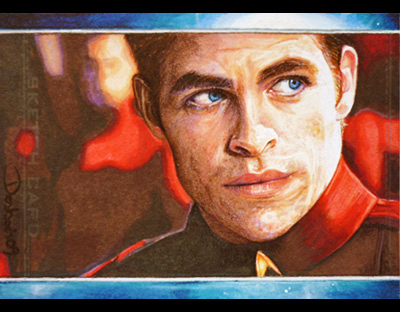 Chris Pine as James T. Kirk