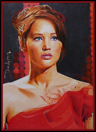 The Girl On Fire