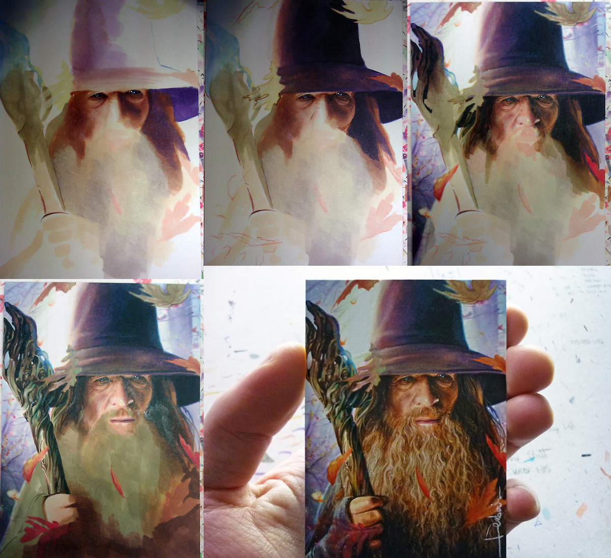 THE HOBBIT -Gandalf WIP