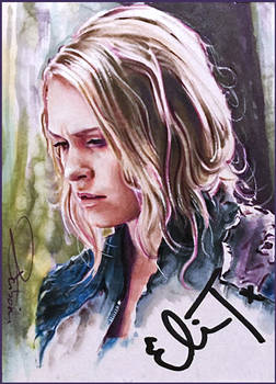 Clarke Griffin -autographed