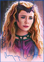 Scarlet Witch -autographed
