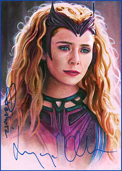 Scarlet Witch -autographed