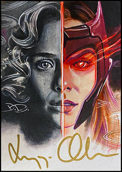 Scarlet Witch -autographed