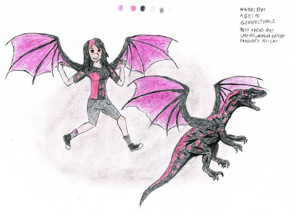 Spot the winged raptor by Irritator-Fan on DeviantArt