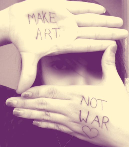 MAKE ART NOT WAR