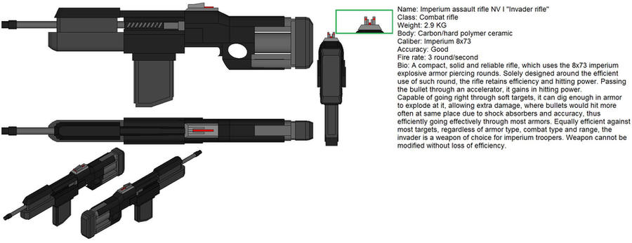 Impaler Assault Module Invader by madcomm on DeviantArt
