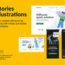 Stories Illustration Kit