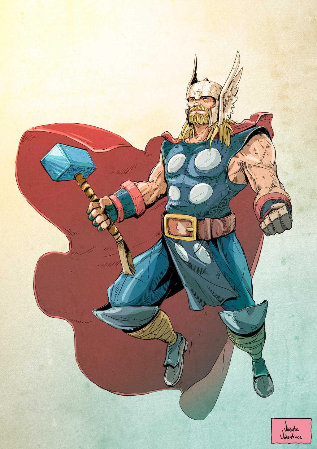 Marvel Thor Deviantart Thor - Fan Art by VicenteValentine on DeviantArt