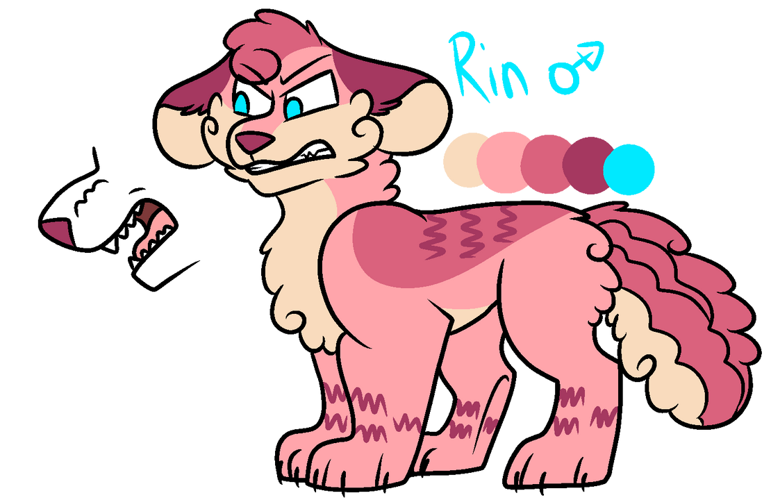Raspberry Fox Rin rin ref by RoosterTheLynx on DeviantArt