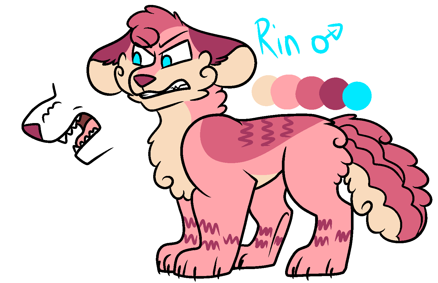 rin ref by RoosterTheLynx on DeviantArt