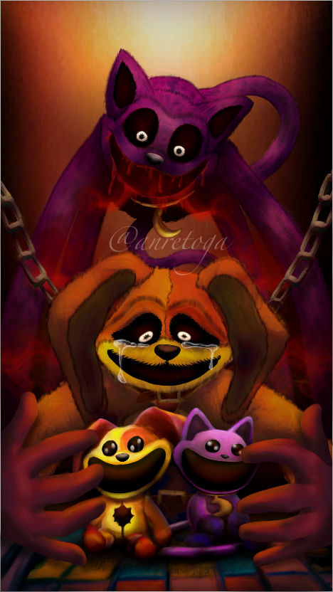 Poppy playtime chapter 3, Dogday - Catnap by AnasTorga on DeviantArt