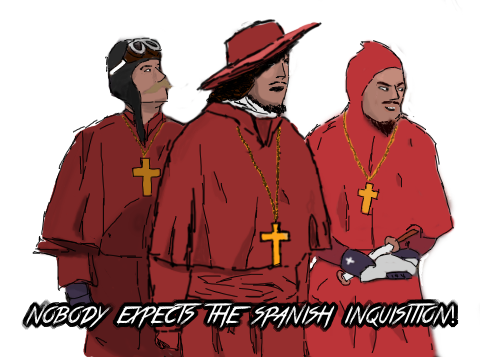Nobody Expects The Spanish Inquisition By Johnynawalony On Deviantart Nobody Expects The Spanish Inquisition By Johnynawalony On Deviantart