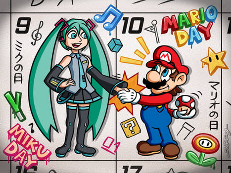 Miku and Mario Day