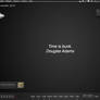 Black OS X Desktop - Dragthing