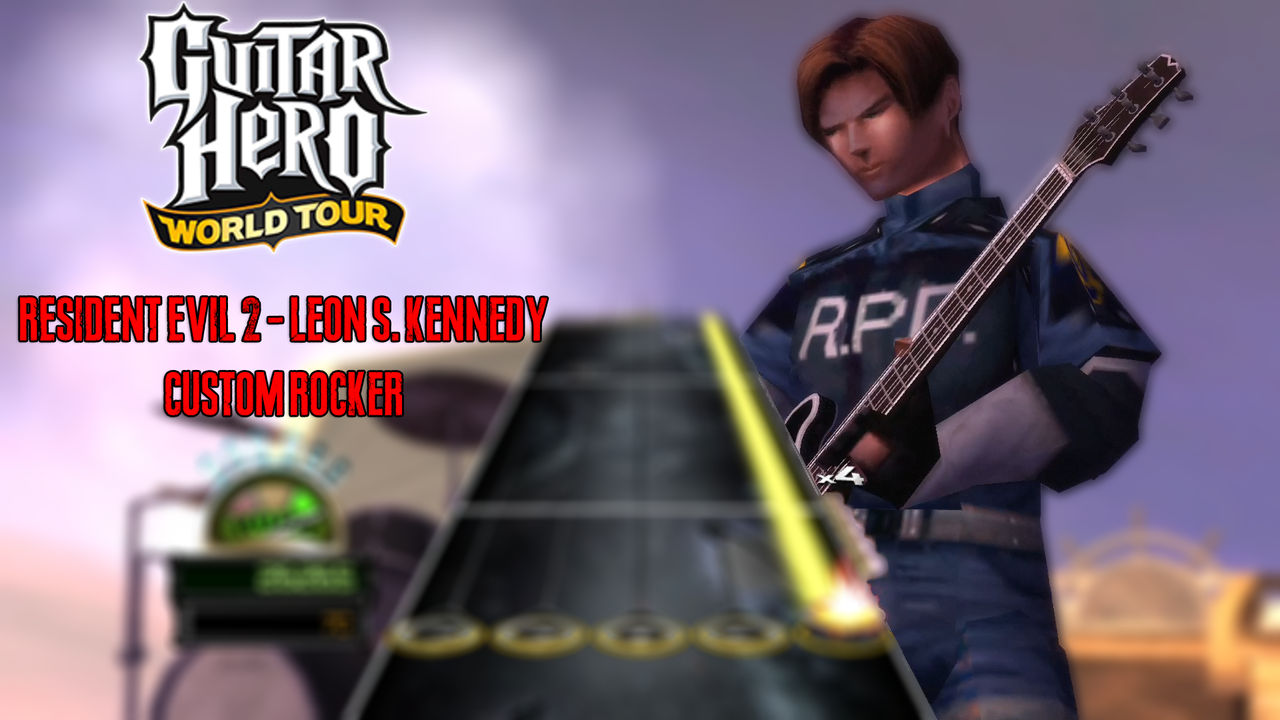 Guitar Hero: World Tour (PC) - RE2 - Leon by Dodylicious on DeviantArt