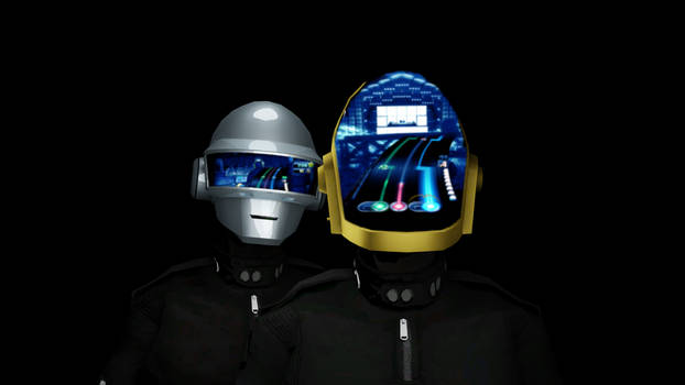 DJ Hero - Daft Punk Render (4K)