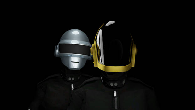 DJ Hero - Daft Punk Render (4K - No Gameplay)