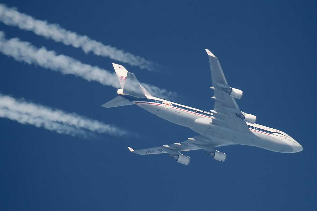 B744 Thai Airways - HS-TGP - THA921 [FRA-BKK]