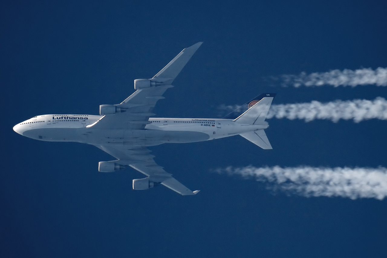 B744 Lufthansa - D-ABVK - DLH739 [HKG-FRA]