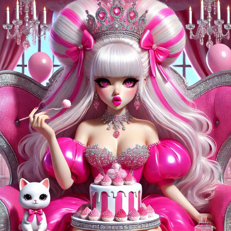 Pink Punk Princess Pink princess by aimeemorgan on DeviantArt