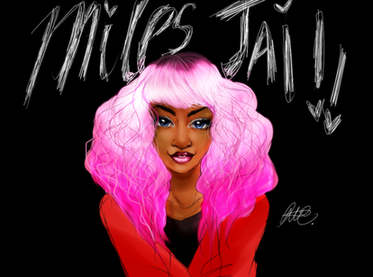 Drawing of: Miles Jai.