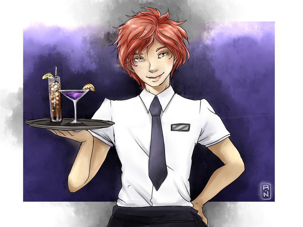 Bar Waiter by RirooNeal on DeviantArt