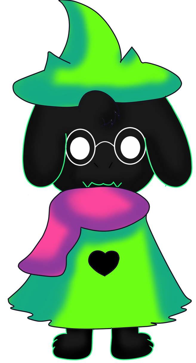 Ralsei covered by funtimelefty20 on DeviantArt